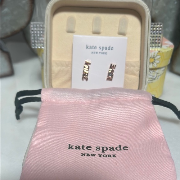 kate spade Other - Kate Spade Gold Earrings. Love. More. BUNDLE Dusty Bundle.